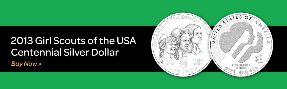 2013 Girl Scouts of the USA Centennial Silver Dollar