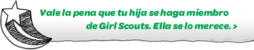 Vale la pena que tu hija se haga miembro de Girl Scouts. Ella se lo merece.