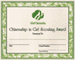 Citizenship in Girl Scouting Award certificate