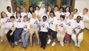 Photo of USA Girl Scouts Overseas From A to Z Conference participants. (Photographer: Margaret Fox)
