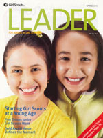Cover of Spring 2005 LEADER magazine.
