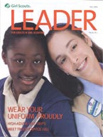 Cover of fall 2003 LEADER