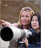 Photo of a Girl Scout and volunteer. © GSUSA. All rights reserved.