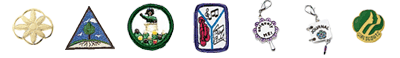 Girl Scout insignia. &copy; GSUSA. All rights reserved.