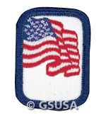 American Patriotism Interest Project Award. &copy; GSUSA. All rights reserved.