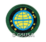 Ready for Tomorrow Badge. &copy; GSUSA. All rights reserved.