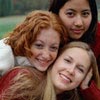 Fotograf&iacute;a de tres ni&ntilde;as.