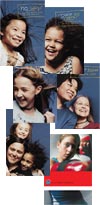 Staying Safe for Girls book covers. © GSUSA. All rights reserved.