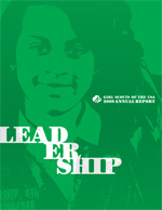 Cover of the Girl Scouts of the USA 2008 Annual Report