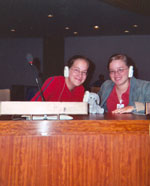 Photo of two Girl Scouts at the UN. &copy; GSUSA. All rights reserved.