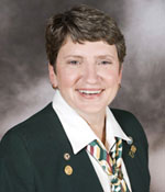 Photo of Linda P. Foreman. &copy; Cyndi Shattuck. All rights reserved.