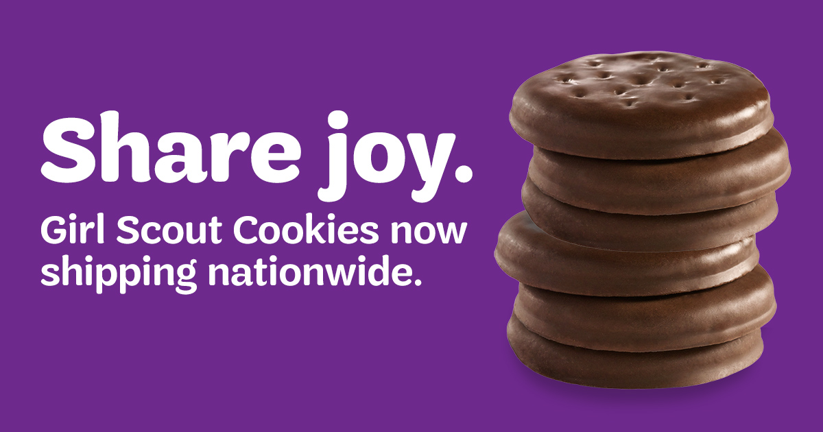 Girl Scout Cookies | Share joy. Change the world.