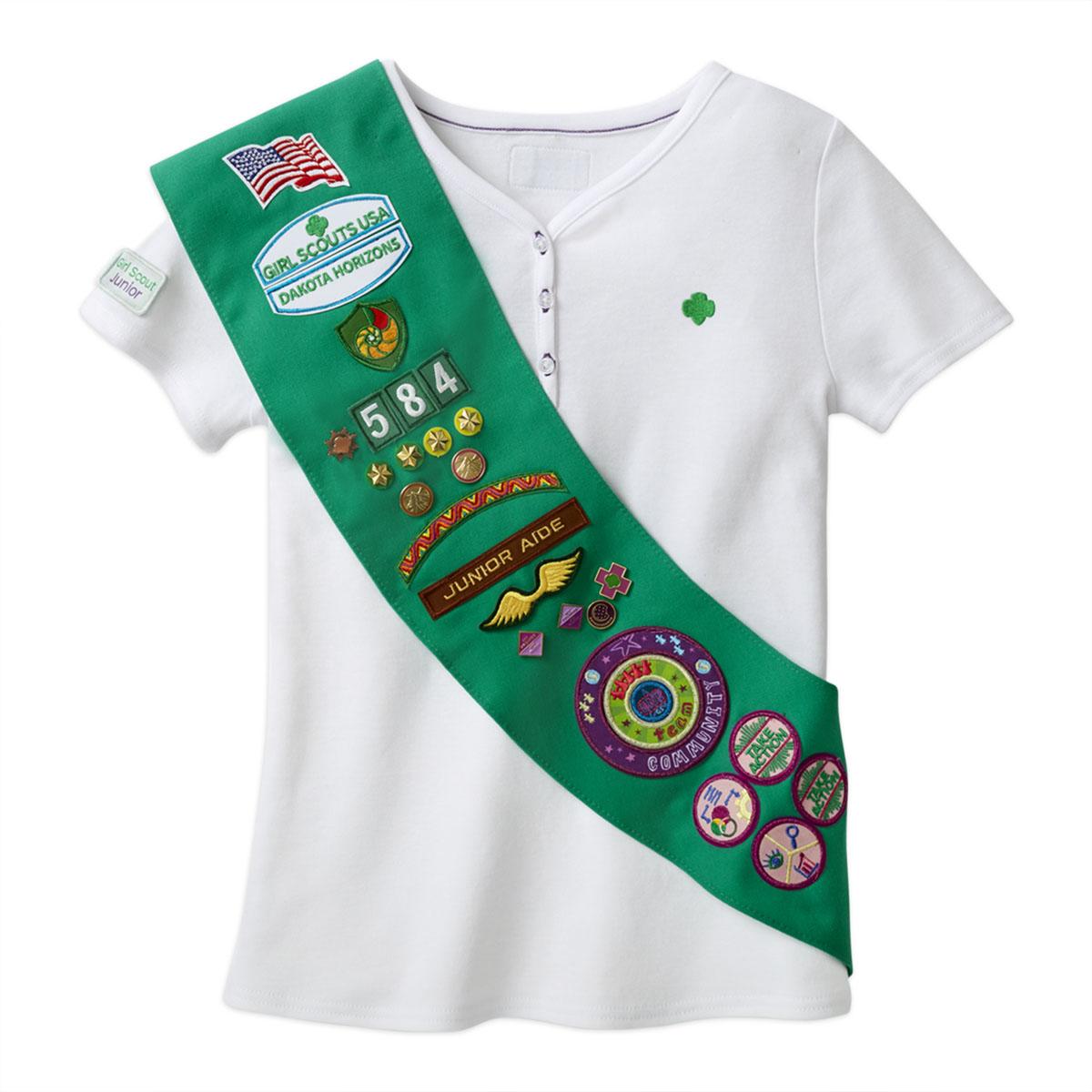 What Is the Correct Placement for Girl Scout Badges & Patches? - WeHaveKids