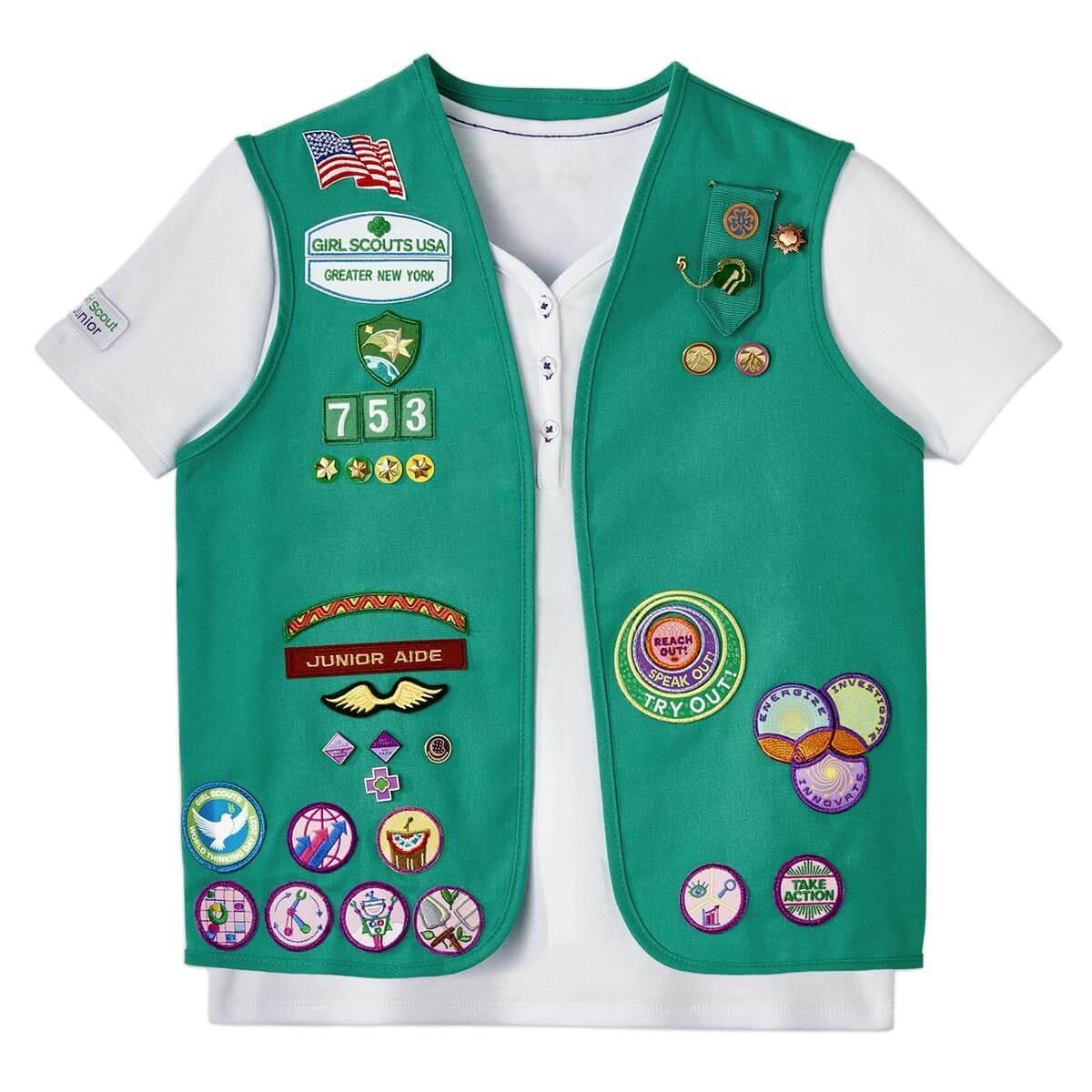 Girl Scouts - October is the perfect month for patches, Girl Scout