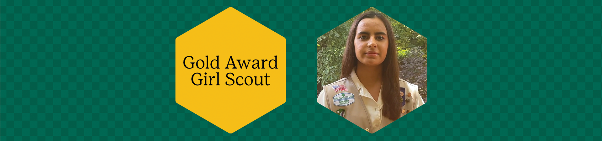  Gold Award Girl Scout Himani 