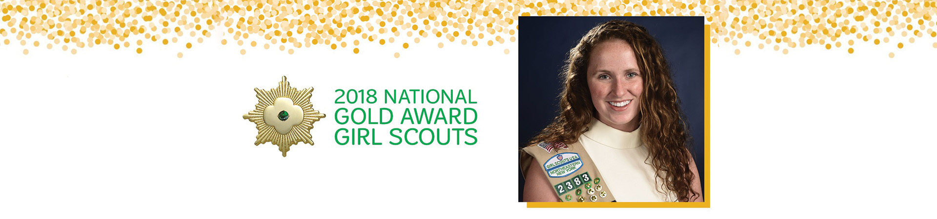  Gold Award Girl Scout Caroline 