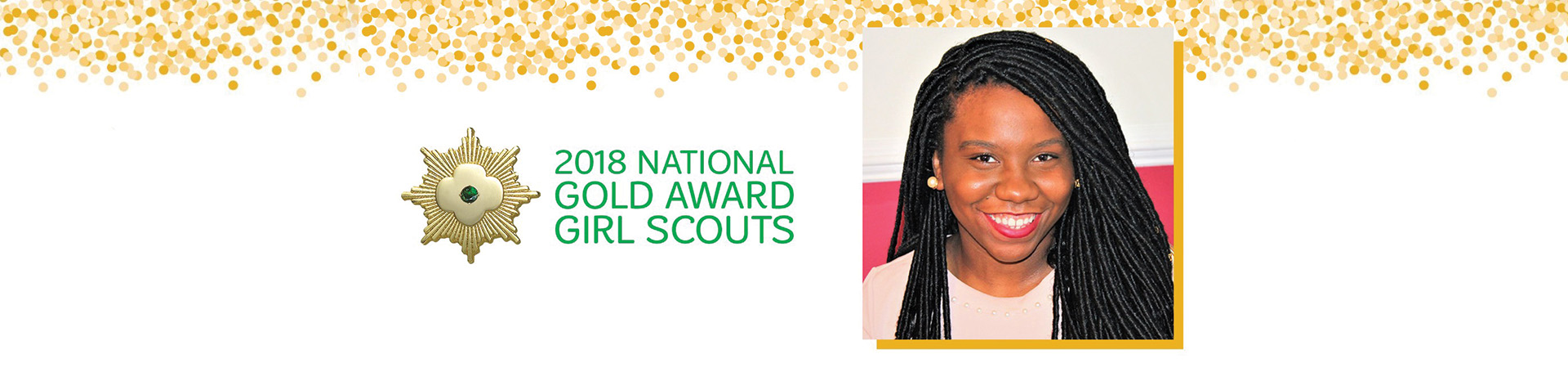  National Gold Award Girl Scout  Nikole 