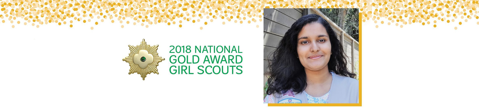  National Gold Award Girl Scout Sakshi 