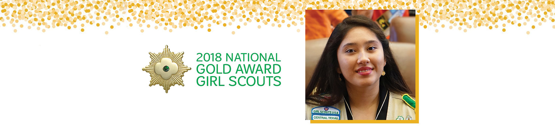  National Gold Award Girl Scout Sarah 